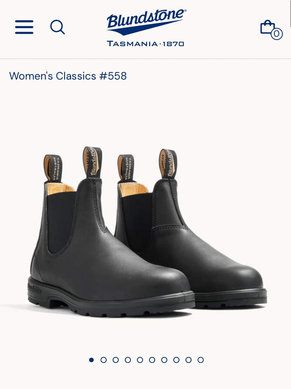 Blundstone Classic 558s Size 6.5
